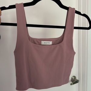 (3/$45) Babaton Contour Cropped Square Neck Tank